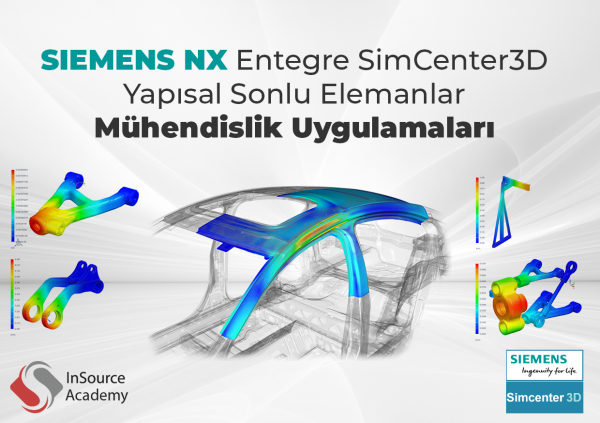 NX Entegre SimCenter3D Sonlu Eleman Analiz Uygulamaları
